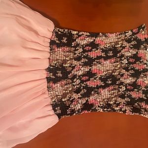 Strapless maxi long dress